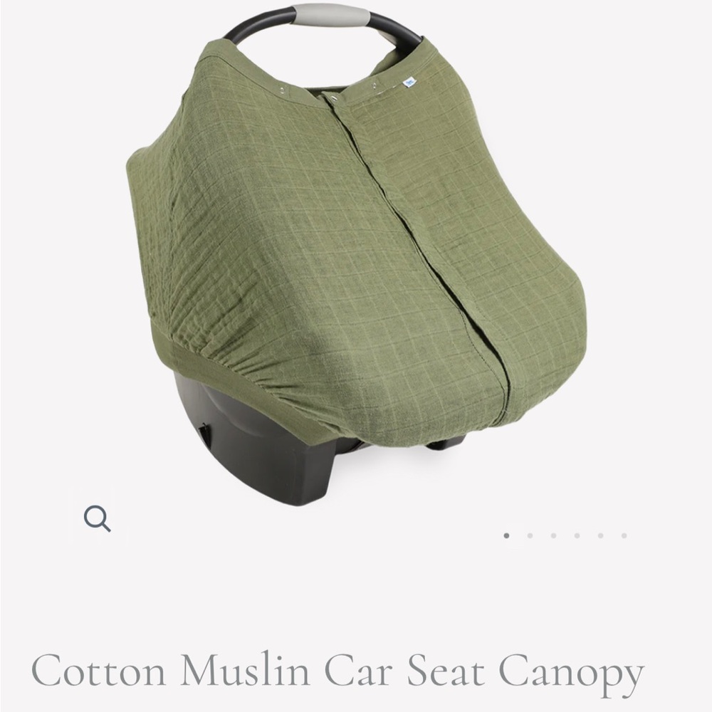 Little Unicorn Cotton Muslin Car Seat Canopy